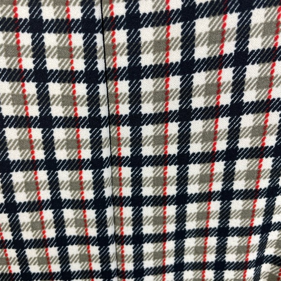 Shelby&Palmer Tan Plaid Short Sleeve Dress with Buttons Size 6 Women’s EUC - Picture 6 of 12